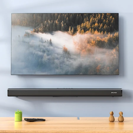 Namų kino sistema AWEI Soundbar Bluetooth Y999 juodos spalvos