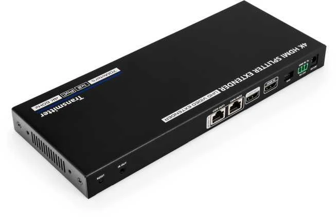 Spacetronik 1/2 HDMI skirstytuvas per LAN PoE SPH-RIP202 24/7