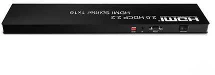 Spacetronik 1x16 SPH-RS116_V20 4K 60 Hz HDR HDMI skirstytuvas