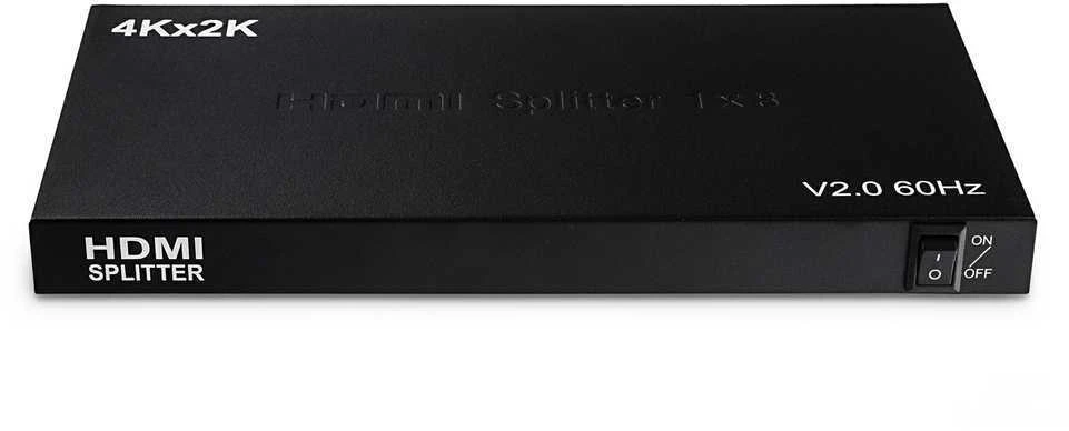Spacetronik 1x8 SPH-RS108_V20 4K 60 Hz HDR HDMI skirstytuvas