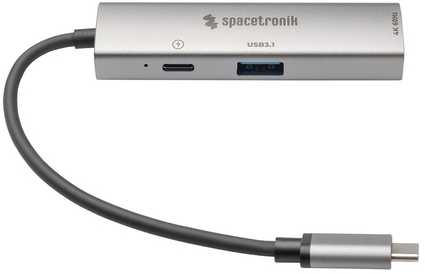 Spacetronik SPU-M23 2in1 USB-C 3.1 daugiafunkcis adapteris 5Gbps HDMI 4K60Hz