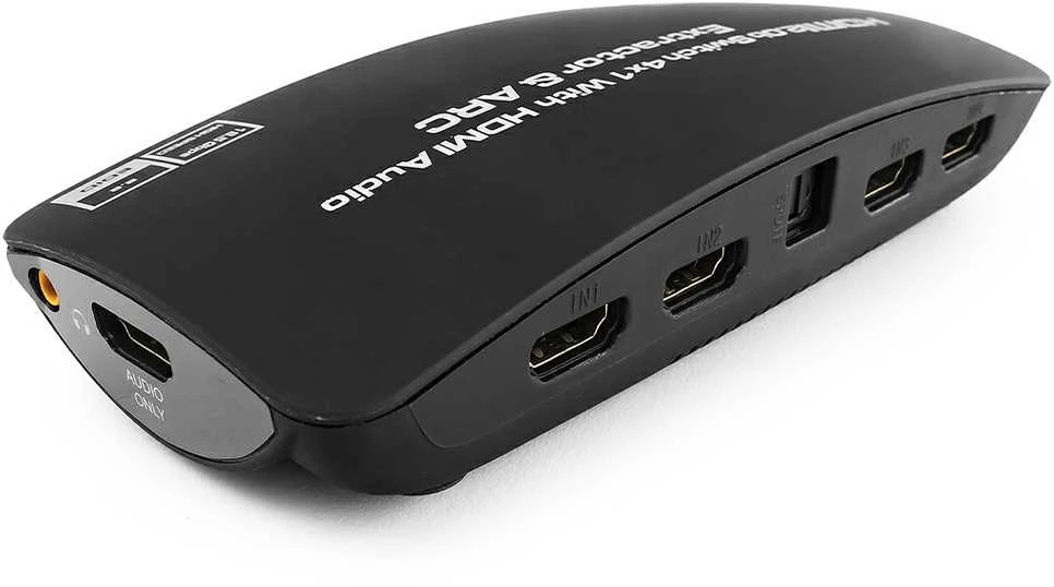 Spacetronik 2w1 Sumator HDMI su ekstraktoriaus garso 1/4 SPH-RAE04