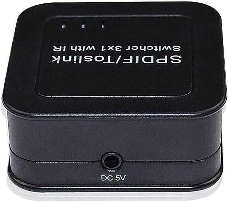 Spacetronik 3x1 SPDIF/Toslink jungiklis SPA-SF301T