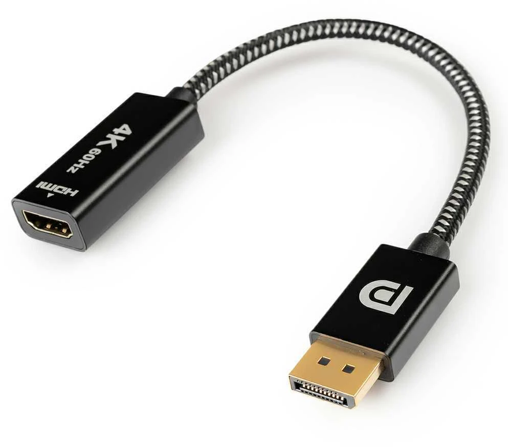 Spacetronik Adapterio DisplayPort kištukas – HDMI 4K lizdas SPD-H03