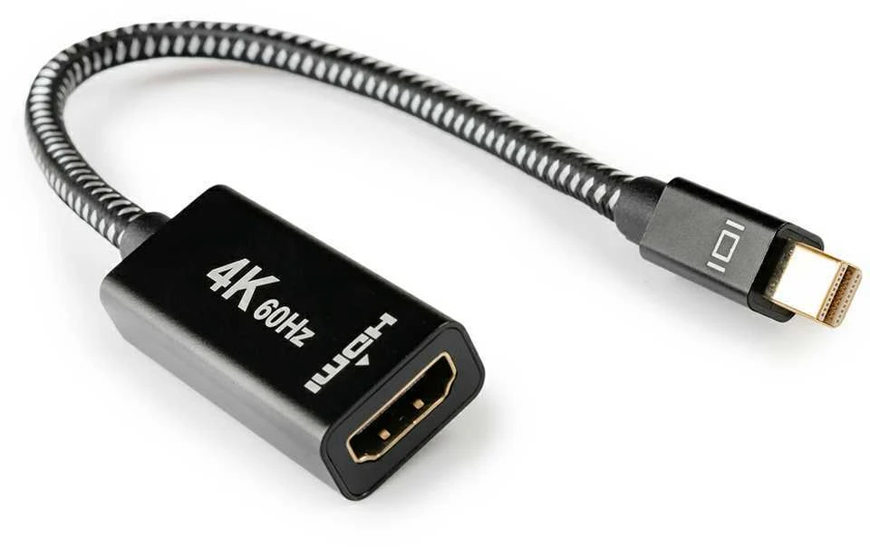 Spacetronik Adapterio mini DP kištukas prie HDMI 4K lizdo SPMD-H03