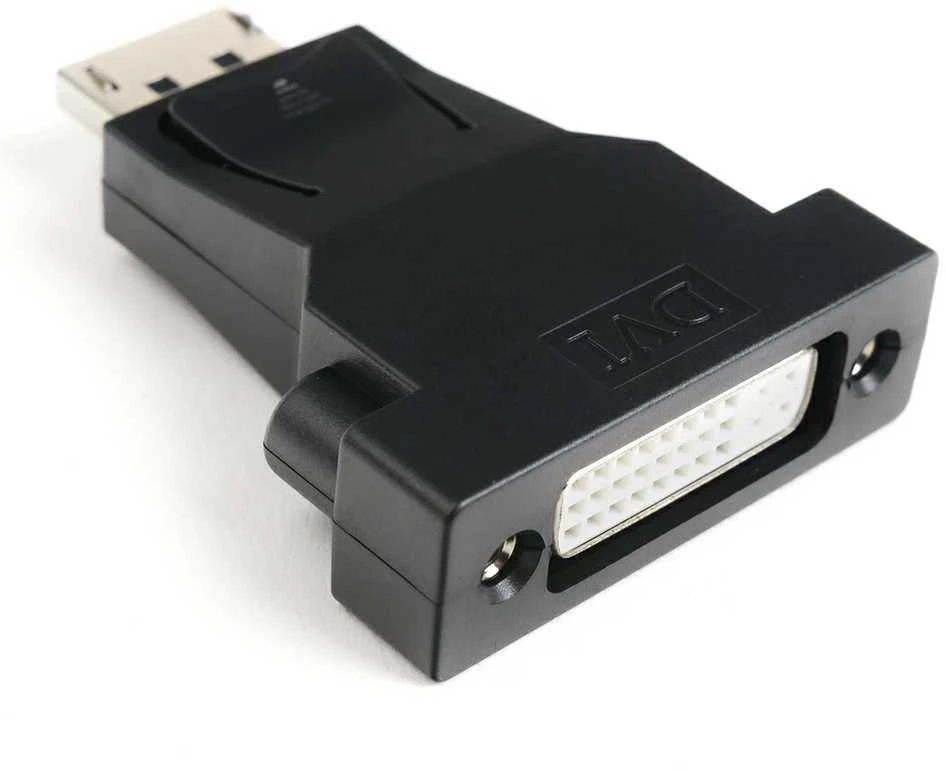 Spacetronik DisplayPort į DVI adapteris, kampinė versija