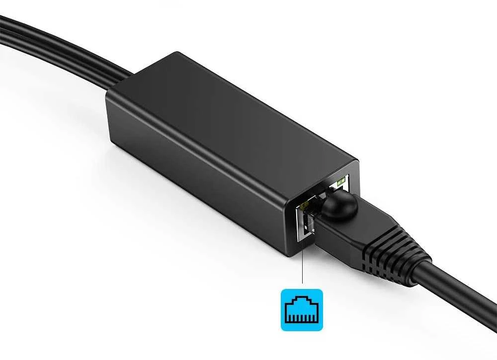 Spacetronik Mikro USB į RJ45 lizdo adapteris SPU-A03