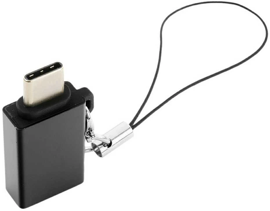 USB-C adapteris su virvute