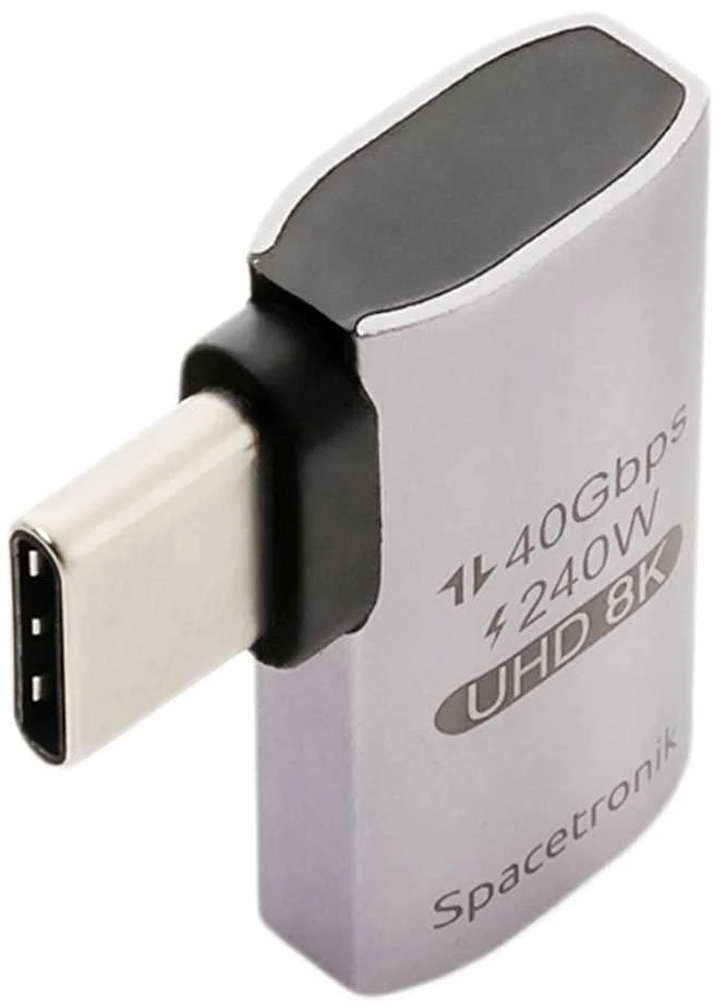 Spacetronik Adapteris USB-C ir USB-C USB4 8K 90st SPU-A20