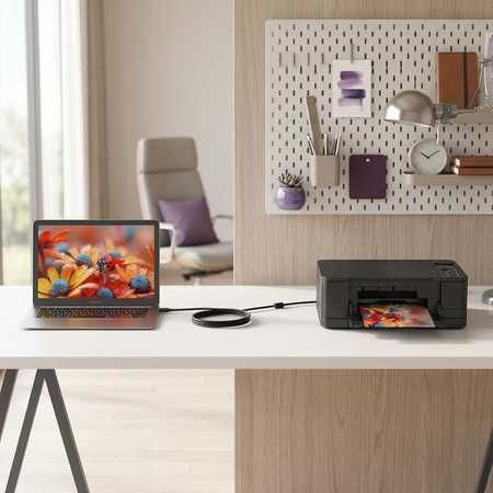 Spacetronik Aktyvus USB 2.0 A-B kabelis spausdintuvui 15 m