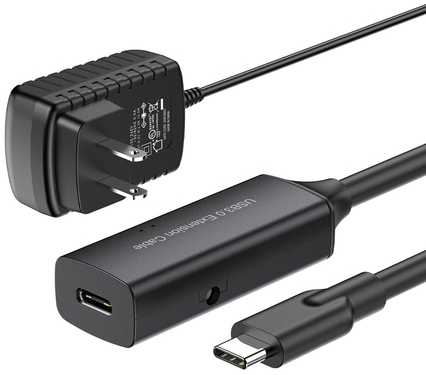 Spacetronik Aktyvus USB-C 3.0 prailginimo kabelis 20 m