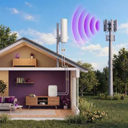 Spacetronik Daugiakryptė antena 2x 9dBi 4G LTE OMNI SMA balta