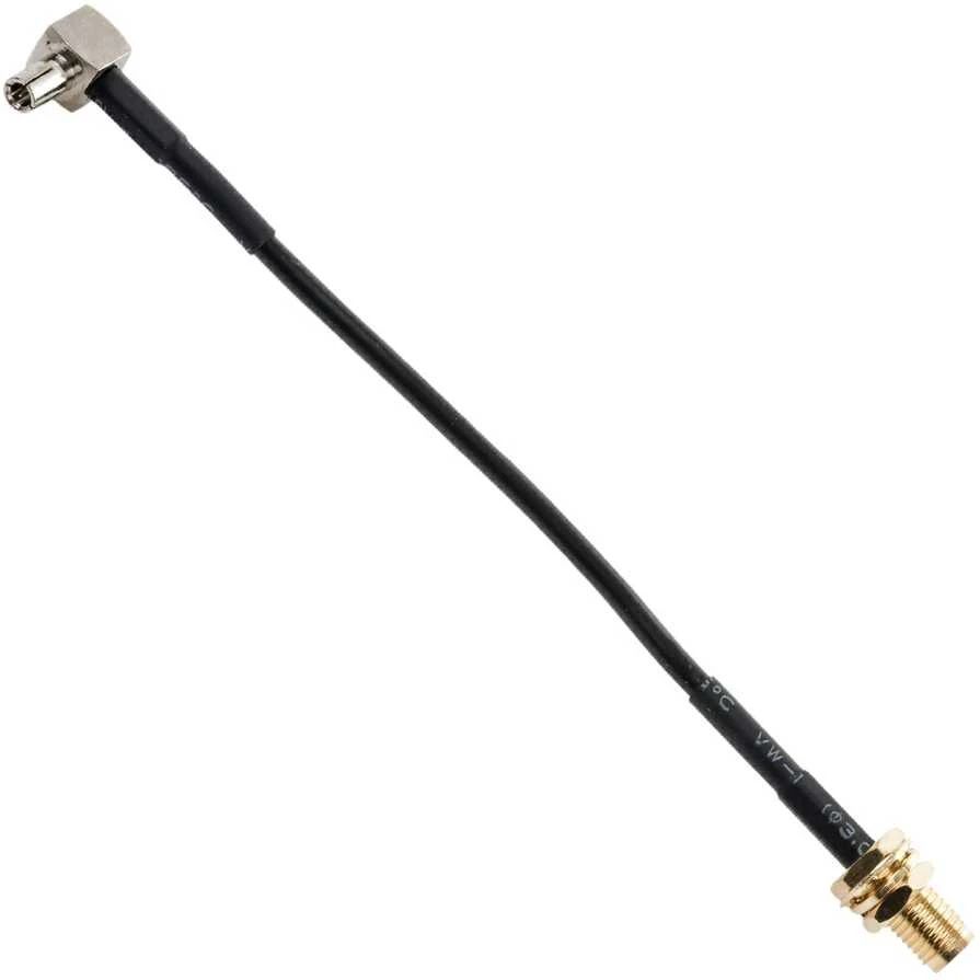 CRC9 į SMA adapteris, 10 cm kabelis