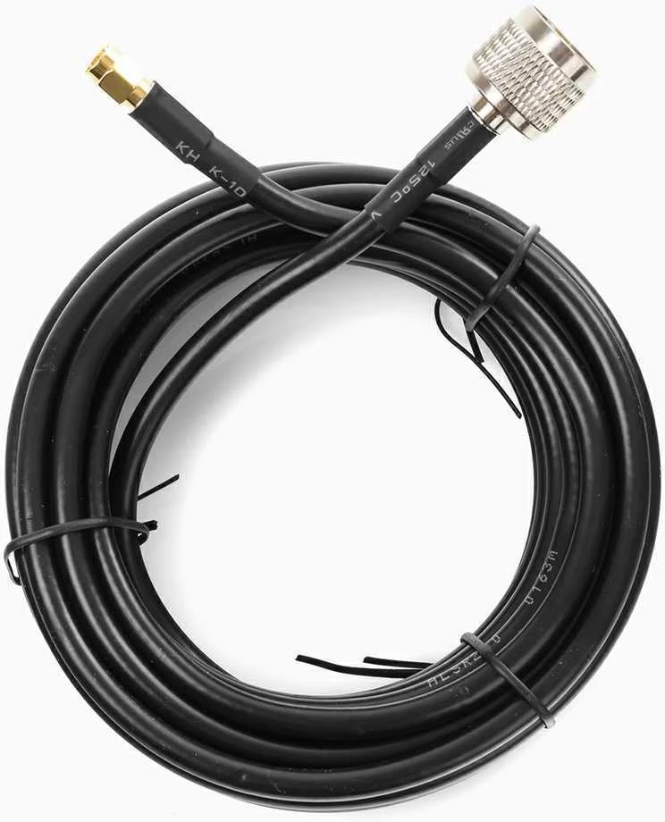 Spacetronik Antenos laidas, N kištukas, SMA kištukas LMR240, 3 m