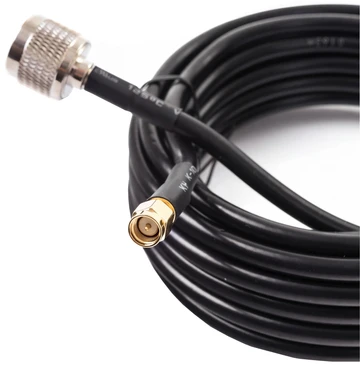 Spacetronik Antenos laidas, N kištukas, SMA kištukas LMR240, 10 m