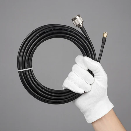 Spacetronik Antenos laidas, N kištukas, SMA kištukas LMR240, 3 m