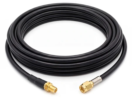 Spacetronik Antenos laidas, SMA kištukas, SMA lizdas LMR240, 5m