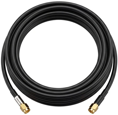 Spacetronik Antenos laidas, SMA kištukas, SMA lizdas LMR240, 10 m