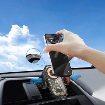 Spacetronik Automatinis automobilio įkroviklio laikiklis SR003 10