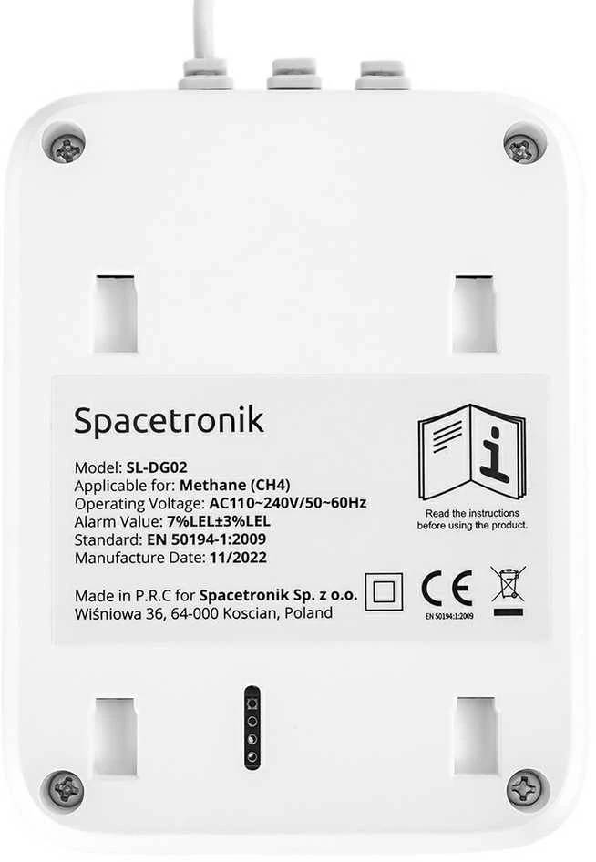Dujų jutiklis (CH4) Tuya Spacetronik SL-DG02