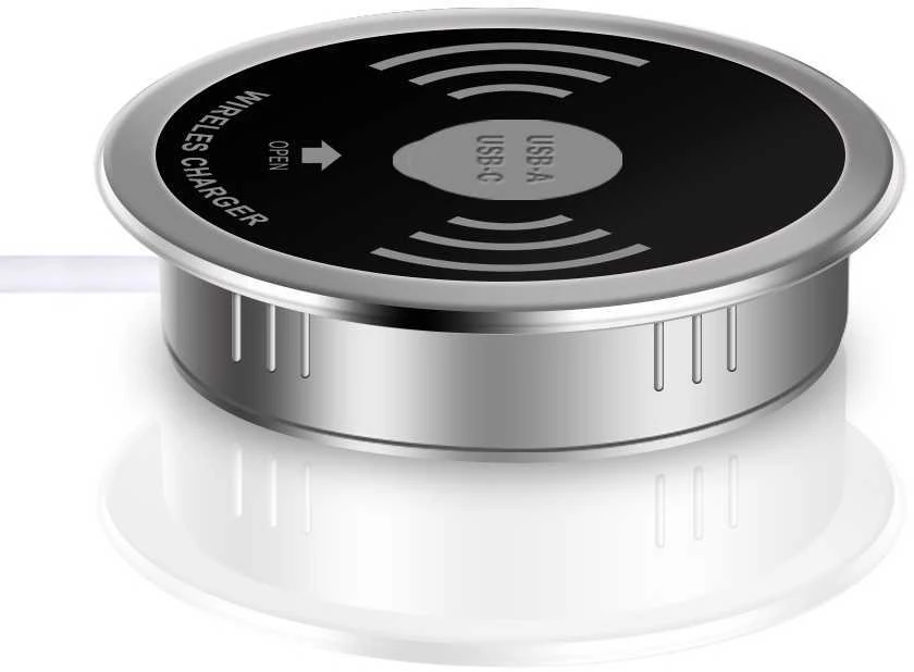 Spacetronik SPM-04 belaidis įkroviklis su USB-C jungtimi