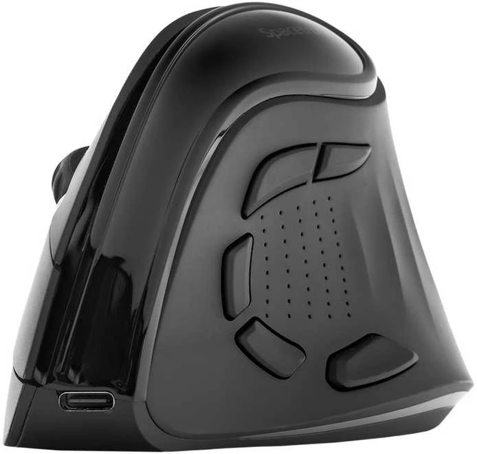 Spacetronik Belaidė vertikali BT 2.4 RGB pelė SP-RCA09