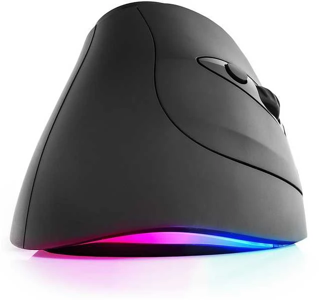 Spacetronik Belaidė vertikali BT 2.4 RGB pelė SP-RCA09