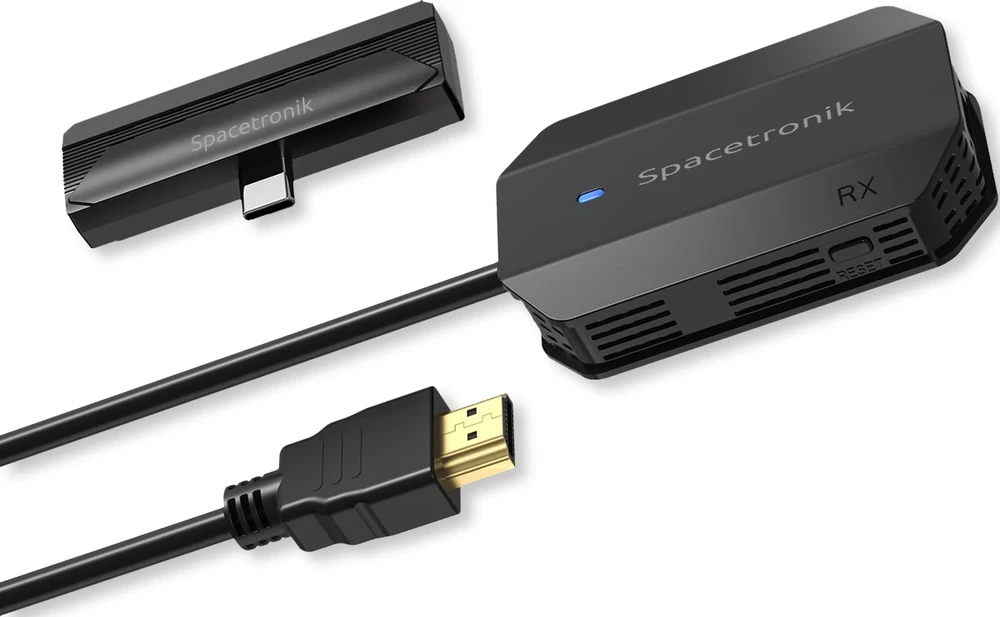 Spacetronik Belaidis USB-C į HDMI siųstuvas SPH-CW32