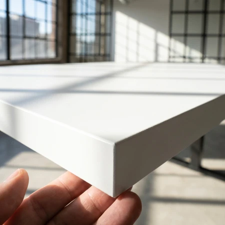 Spacetronik Stalviršis 120x60x2,5 cm baltas