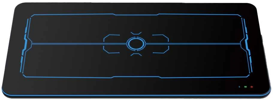 Spacetronik Žaidimų stalas su LED 136 x 66 x 2,6 cm