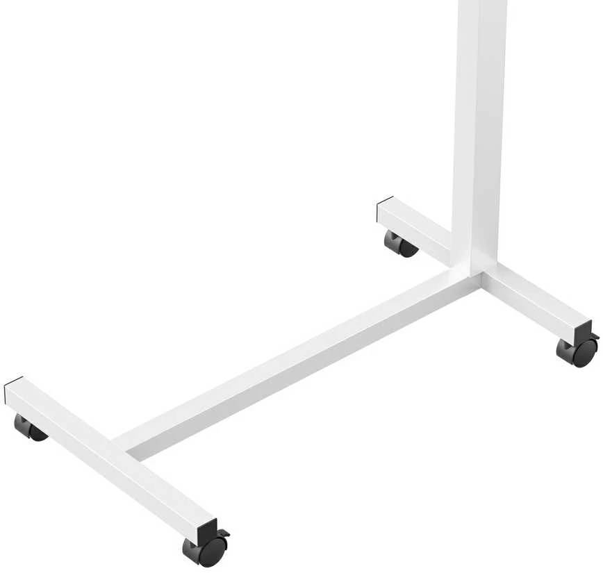 Spacetronik Buddy 02 Lite baltas S reguliuojamo aukščio stalas ant ratukų