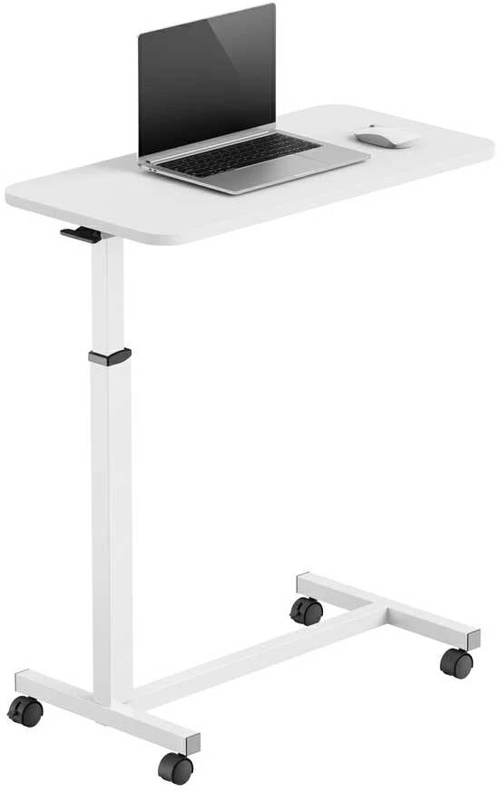 Spacetronik Buddy 02 Lite baltas S reguliuojamo aukščio stalas ant ratukų