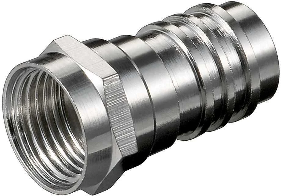 Spacetronik Crimp F kištukas HQ 7.0mm - pakuotėje 10 vnt