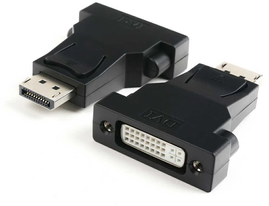 Spacetronik DisplayPort kištukas į DVI kištuką ir lizdą jungiantis adapteris SPD-A04
