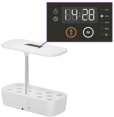 Spacetronik Augalų vazonas su LCD ekranu SPGC10W