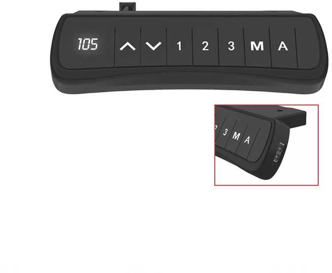 Spacetronik SPE-214AW pultas su LED ekranu ir USB prievadu