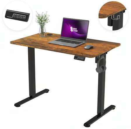 Spacetronik Elektrinis stalas Moris SPE-O111BR 100×60 cm 100_