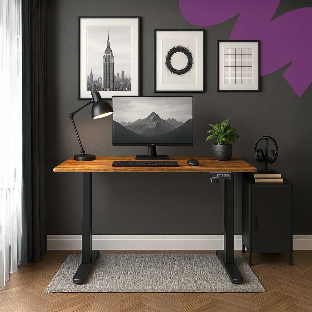 Spacetronik Elektrinis stalas Moris SPE-O111BR 120×60 cm