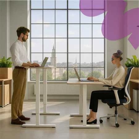 Spacetronik Elektrinis stalas Moris SPE-O111WL 120×60 cm