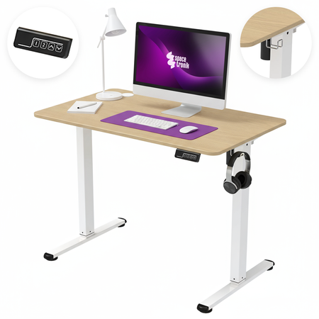 Spacetronik Elektrinis staliukas Moris SPE-O111WL 100×60 cm 100_