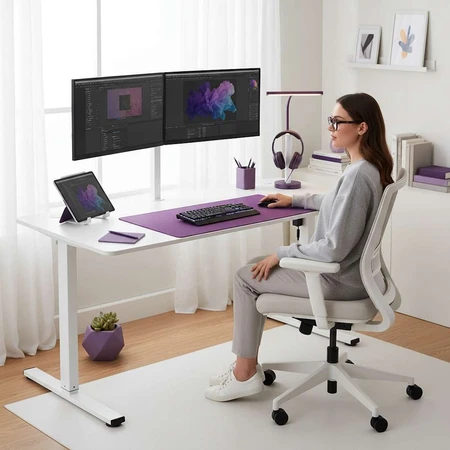 Spacetronik Elektrinis stalas Moris SPE-O112WW 140×70 cm