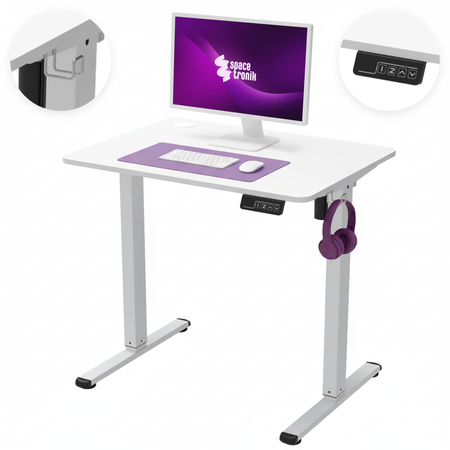 Spacetronik Elektrinis stalas Moris SPE-O111WW 080×60 cm