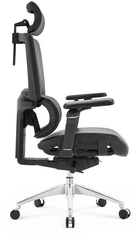 Spacetronik Ergonomiška 6D EGAN juoda pasukama biuro kėdė