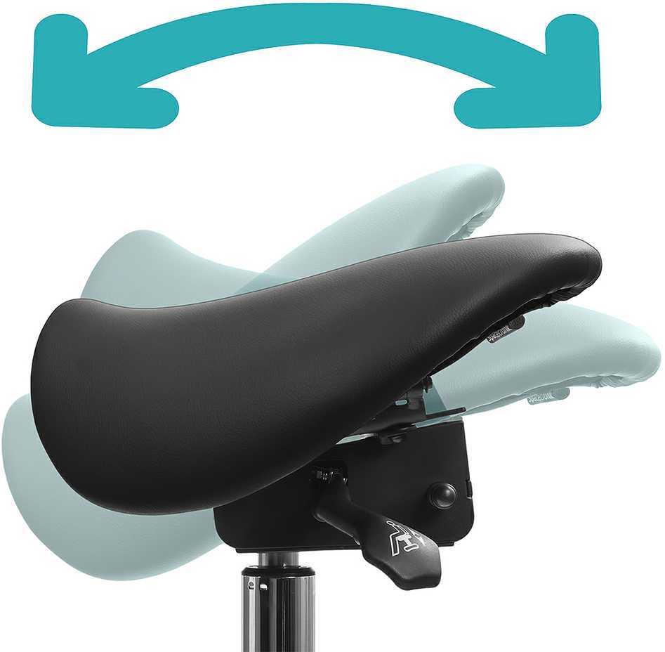 Spacetronik Ergonomiška reguliuojamo aukščio taburetė SPC-SELLA SELLA-00 9
