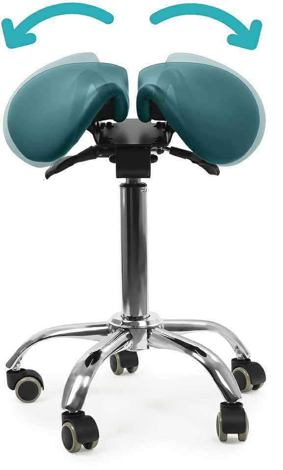 Spacetronik Ergonomiška reguliuojamo aukščio taburetė SPC-SELLA SELLA-00 9