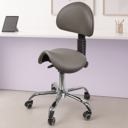 Ergonomiška reguliuojama balninė kėdė Spacetronik SELLA 1, pilka