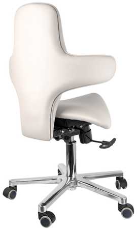 Spacetronik Ergonominis reguliuojamas hokeris SELLA 4 baltas SPC-SE