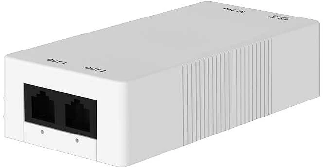 Spacetronik Ethernet PoE plėstuvas 2x 100Mbps SP-EPOEF21