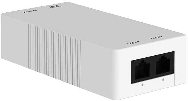 Spacetronik Ethernet PoE plėstuvas 2x 100Mbps SP-EPOEF21