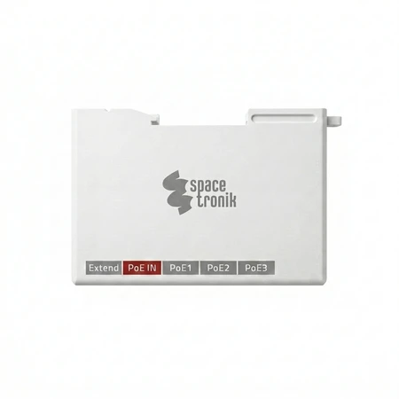 Spacetronik Ethernet PoE prailgintuvas 3x SP-EPOEF32